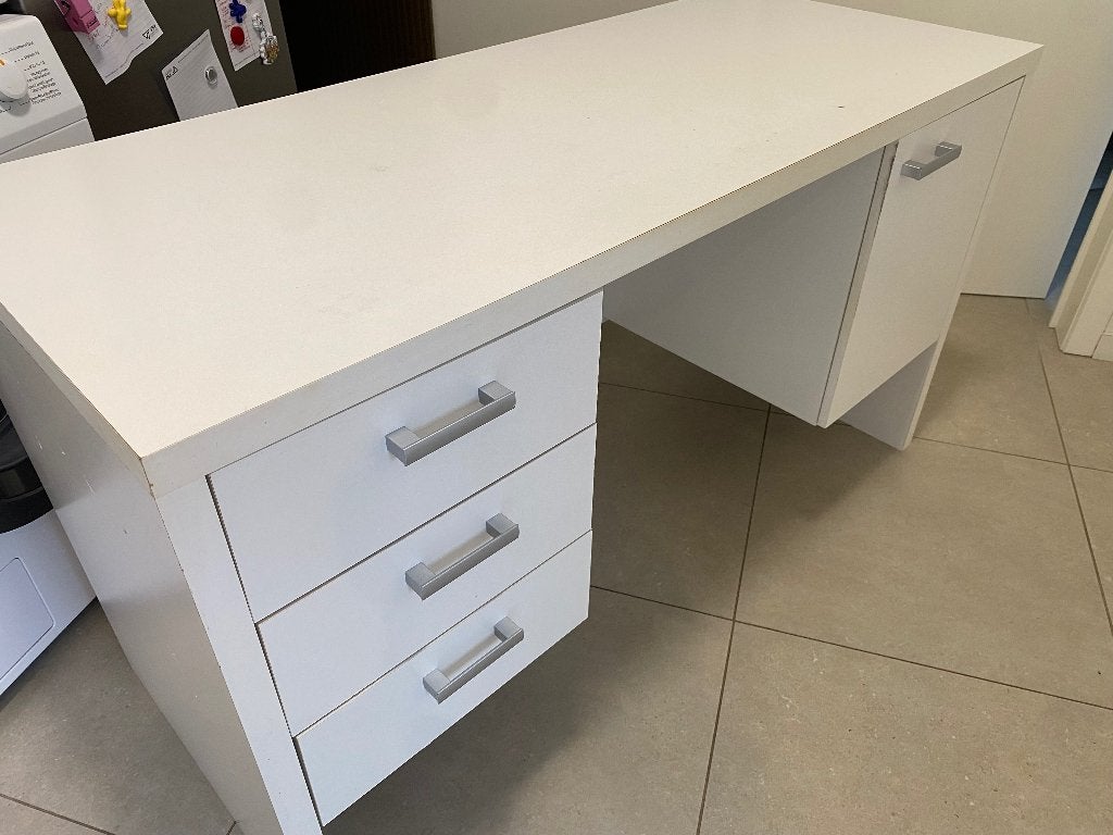 Bureau, Ophalen, Gebruikt, Hout, Schoolbureau