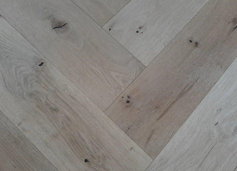 eiken parket in visgraat, Doe-het-zelf en Bouw, Hout en Planken, Nieuw, Plank, Eiken, Ophalen