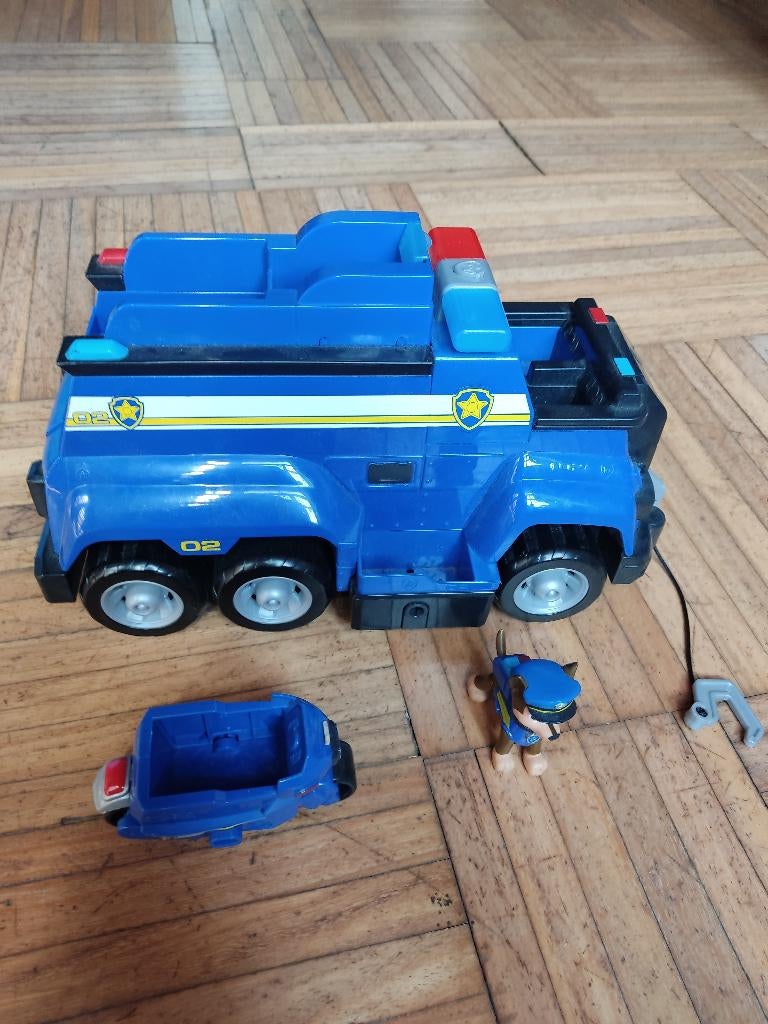 Camion police Pat patrouille, Ophalen, Gebruikt