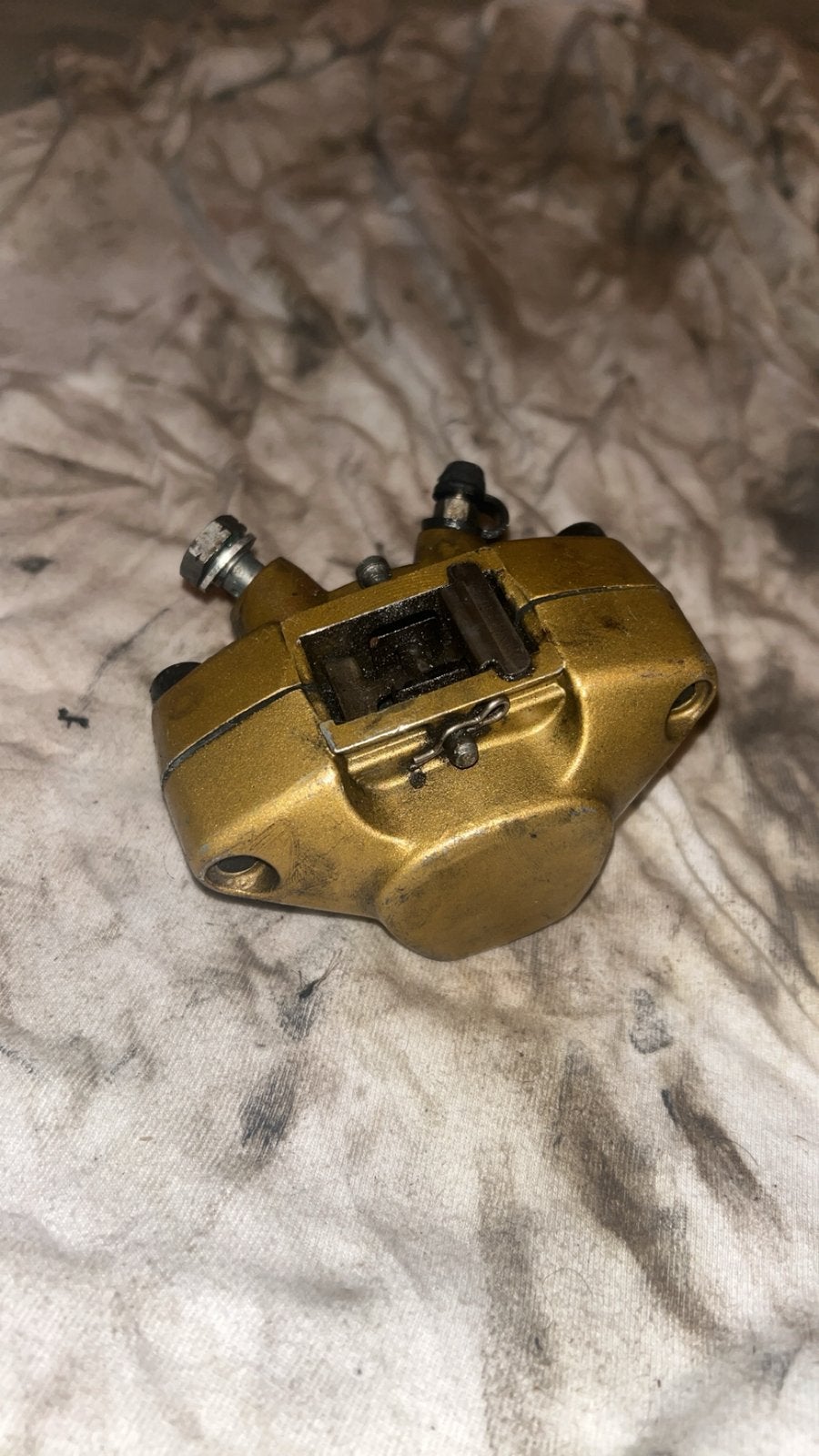 Gilera dd remklauw, Ophalen