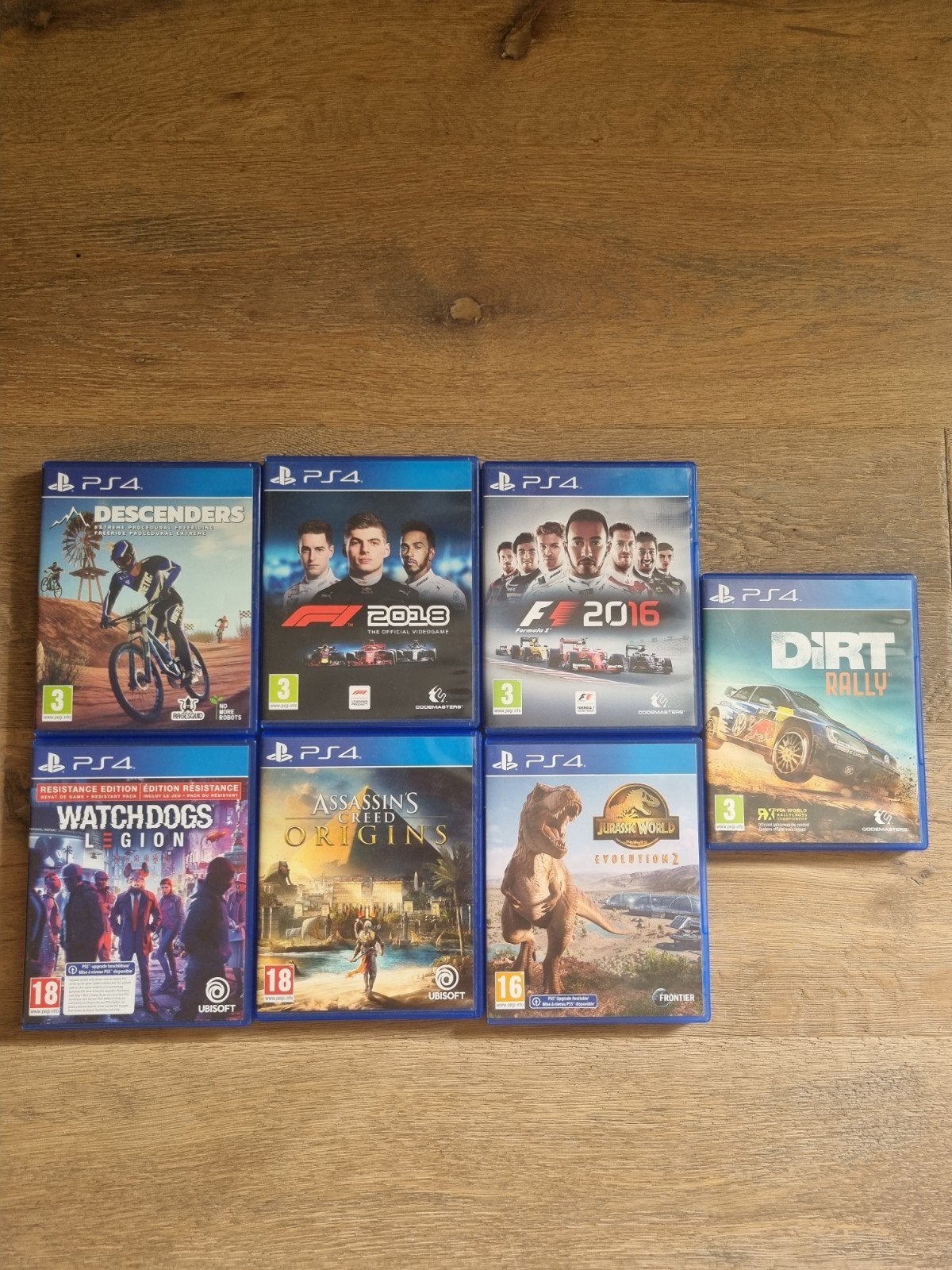 PS4 Games Bundel – Watch Dogs Legion, Jurassic World Evoluti, Games en Spelcomputers, Ophalen