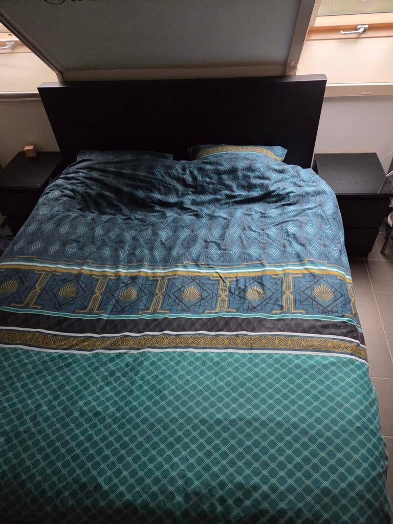 Boxspring, Ophalen, Zwart