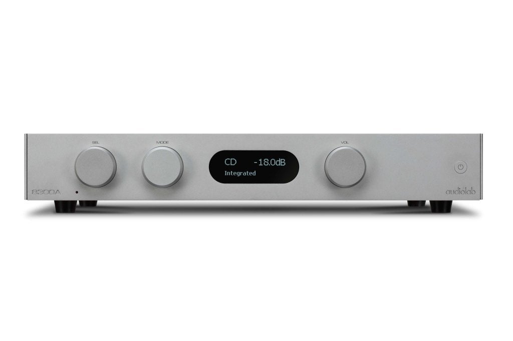 Audiolab 8300A Versterker Zilver, Audio, Tv en Foto, Versterkers en Ontvangers, Niet ingevuld, Niet ingevuld, Ophalen of Verzenden