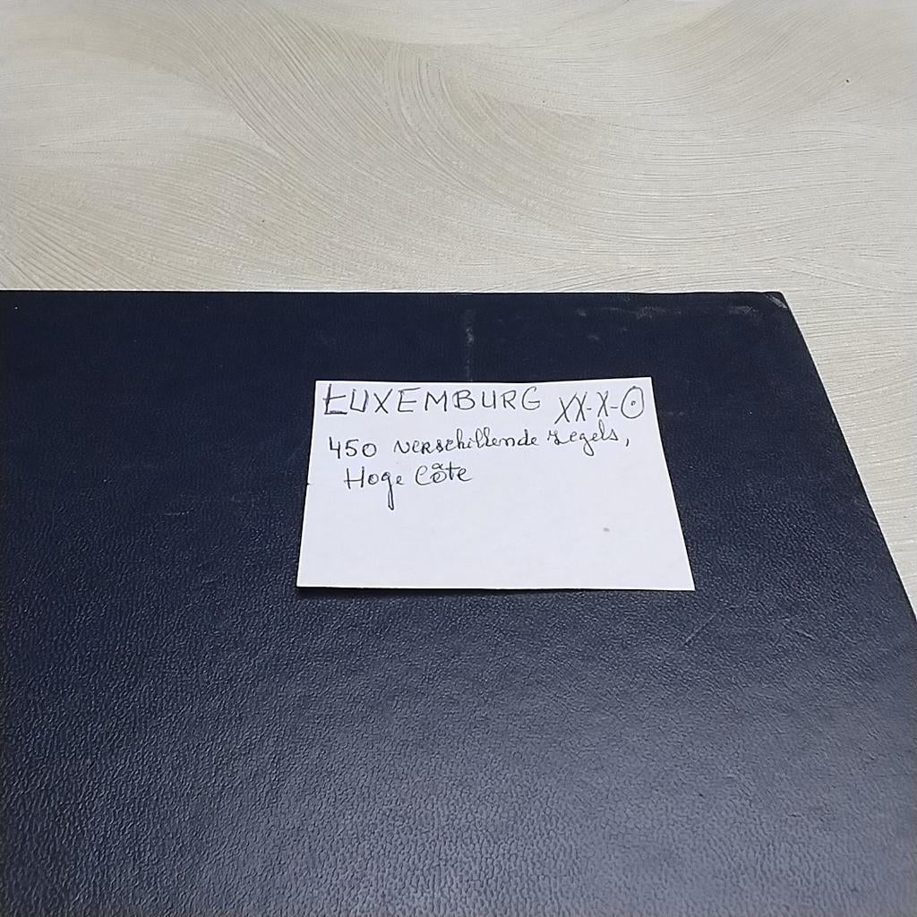 LUXEMBURG XX-X-gest.verzameling met 450 zegels, Postzegels en Munten, Postzegels | Volle albums en Verzamelingen, Ophalen of Verzenden