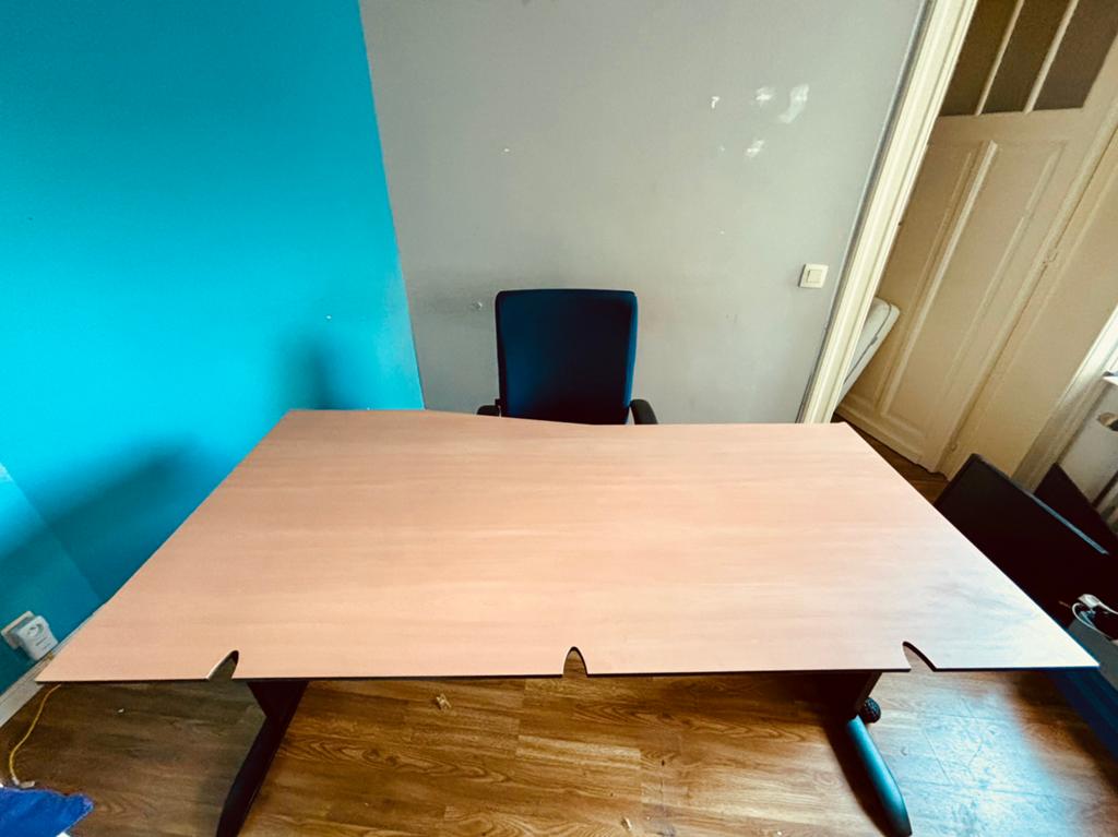 Bureau, Maison & Meubles, Bureaux, Enlèvement, Démontable, Comme neuf, Bois