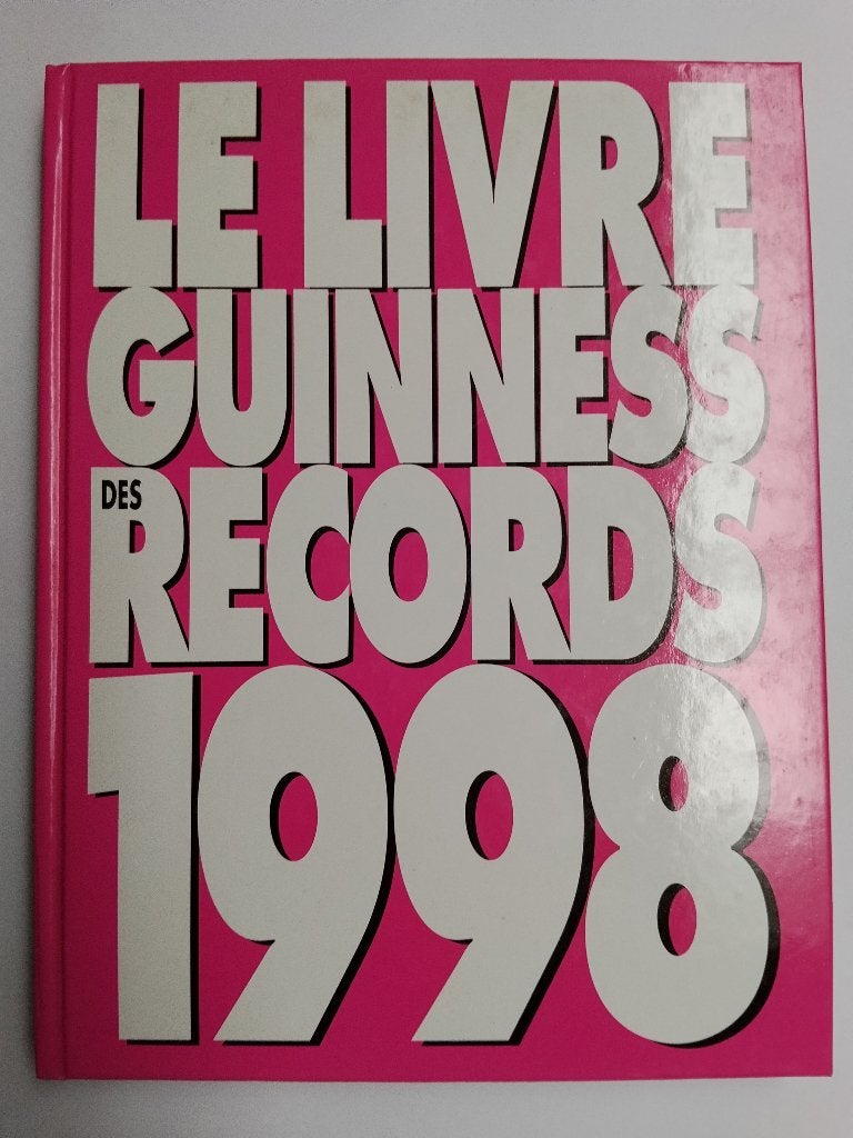 Livre guinness des records 1998, Livres, Encyclopédies, Enlèvement ou Envoi, Utilisé