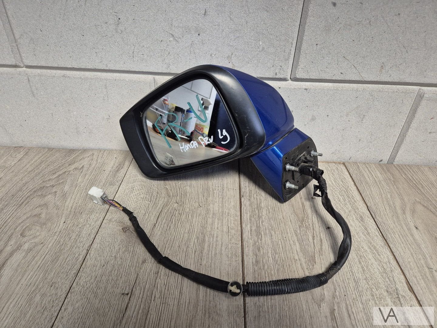 Honda FRV FR-v spiegel links blauw 2004 - 2010 elek. inklap, Auto-onderdelen, Honda, Gebruikt, -, -
