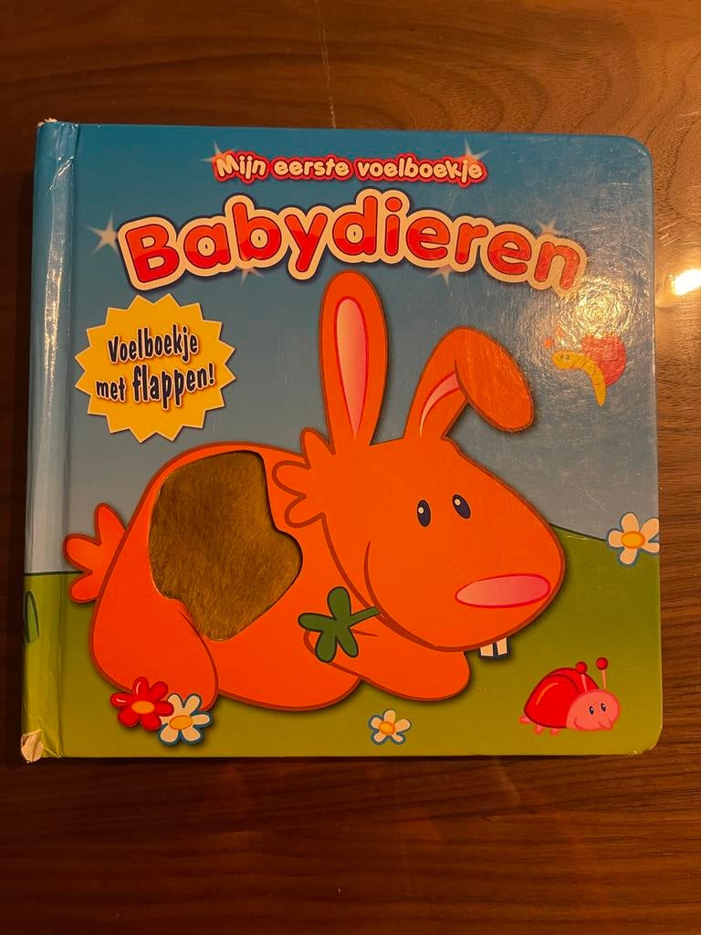 Babydieren boek, Ophalen, Zo goed als nieuw, Uitklap-, Voel- of Ontdekboek, 1 tot 2 jaar