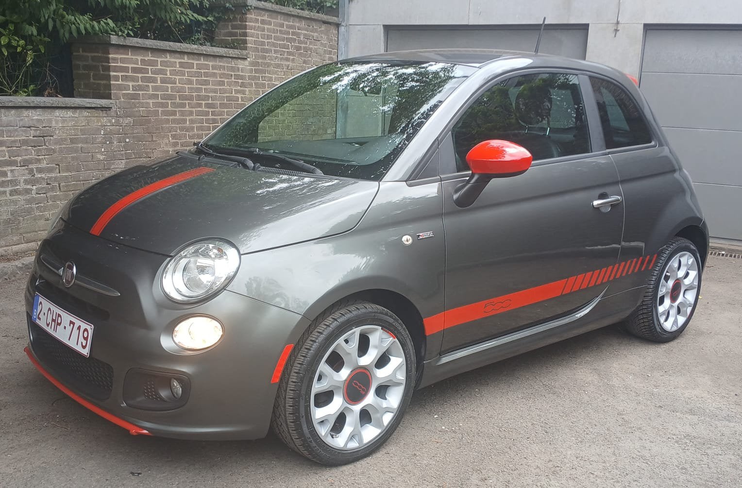 FIAT 500 S sport, Autos, 1242 cm³, Argent ou Gris, Achat, Euro 6
