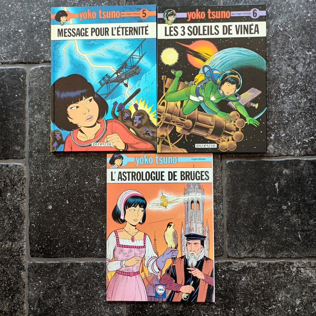 BD  Yoko Tsuno 3 tomes, Livres, Plusieurs BD, Enlèvement ou Envoi, Roger Leloup, Comme neuf