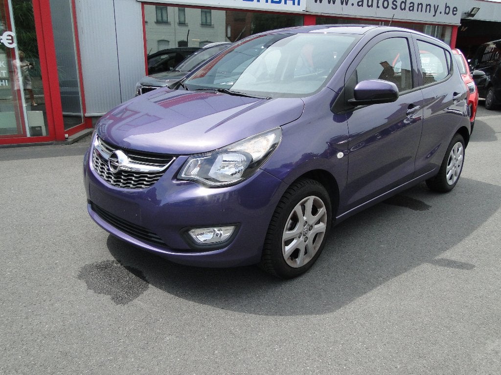 OPEL KARL 1.0 BENZINE AIRCO, Autos, Opel, Achat, Entreprise, Autres couleurs, Noir