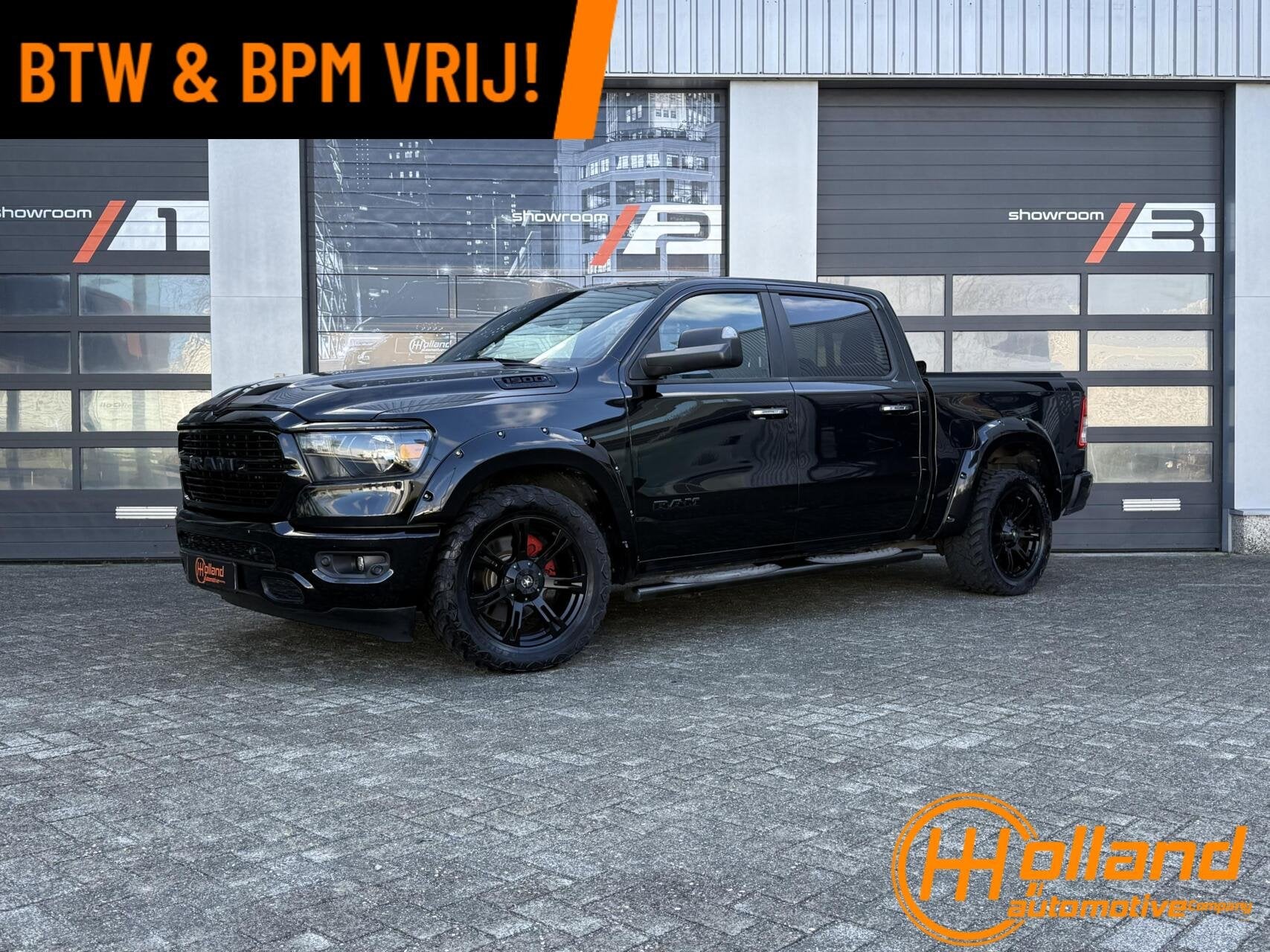 Dodge Ram 1500 5.7 V8 Crew Cab WIDE BODY BTW VRIJ!, Autos, Cuir, Achat, 4 portes, Carnet d'entretien