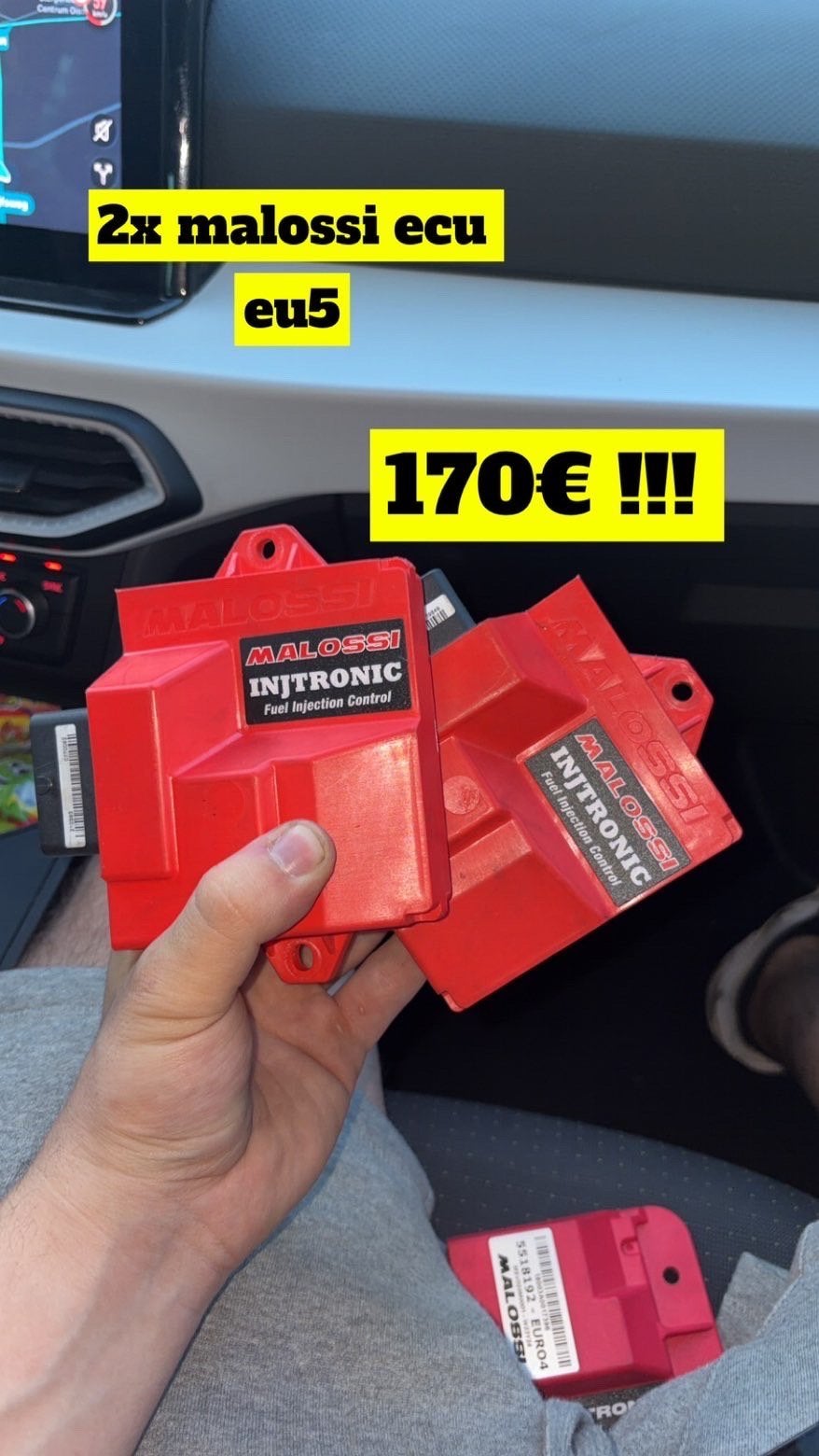 Malossi ecu e4/5, Enlèvement ou Envoi