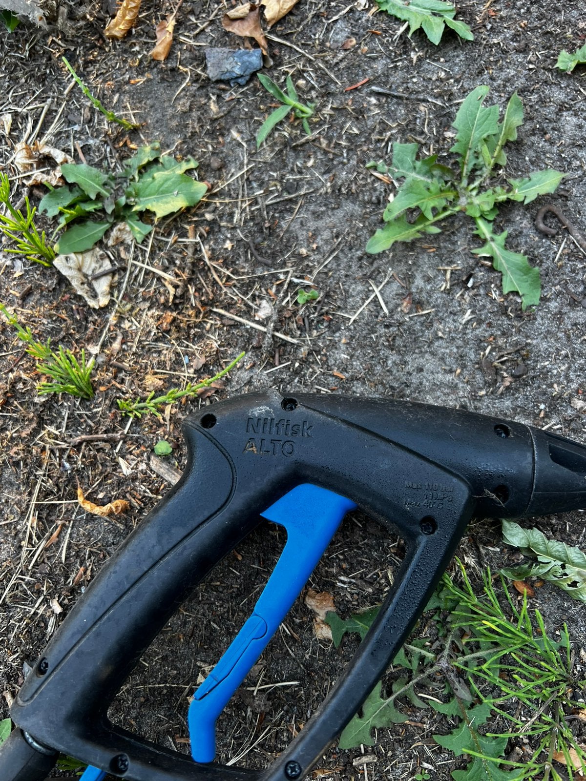 Nilfisk spuitpistool, Tuin en Terras, Hogedrukreinigers, Ophalen, Gebruikt, Elektrisch