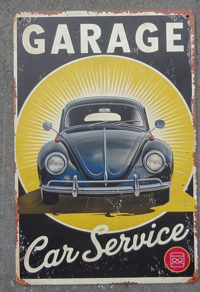 VOITURE VOLSWAGEN - PLAQUE, Envoi, Comme neuf, Voitures