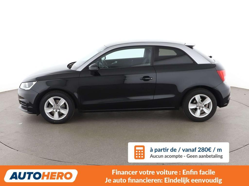 Audi A1 1.0 TFSI (bj 2017), Auto's, Voorwielaandrijving, 4 zetels, Stof, Zwart