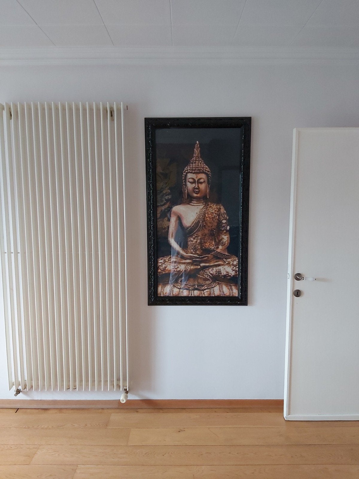 grote kader/ zwarte lak, Enlèvement