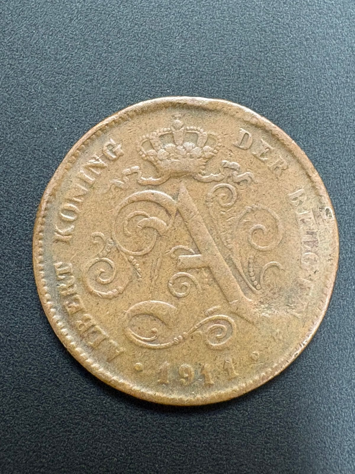 Muntstuk 2 cent België, Postzegels en Munten, Ophalen of Verzenden