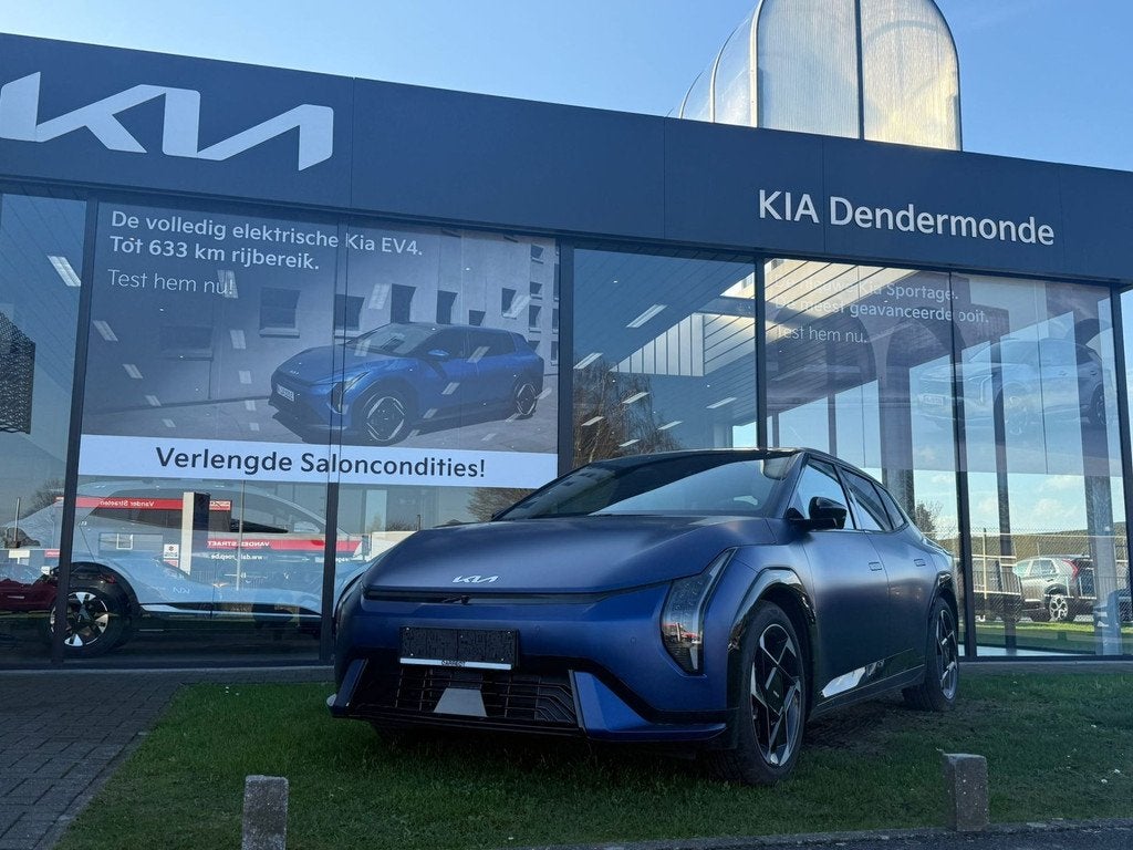 Kia EV4 Fastback 81.4 kWh GT Line (automaat), 81 kWh, Gebruikt, Euro 6, Blauw