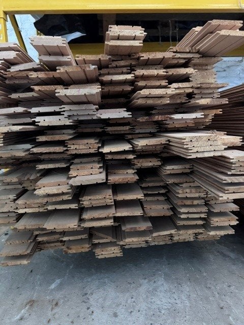 Planchettes Hemlock 2e choix, Bricolage & Construction, Bois & Planches, Neuf, 200 à 250 cm, Autres essences de bois, Autres types