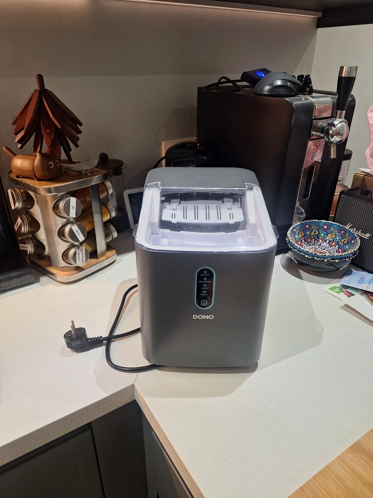 Domo ijsblokjes machine - nieuw staat, Ophalen, Zo goed als nieuw