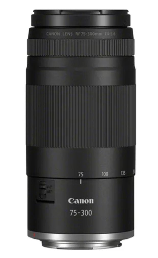 Canon RF 75-300mm f/4-5.6, Zoom, Téléobjectif, Canon RF, Comme neuf