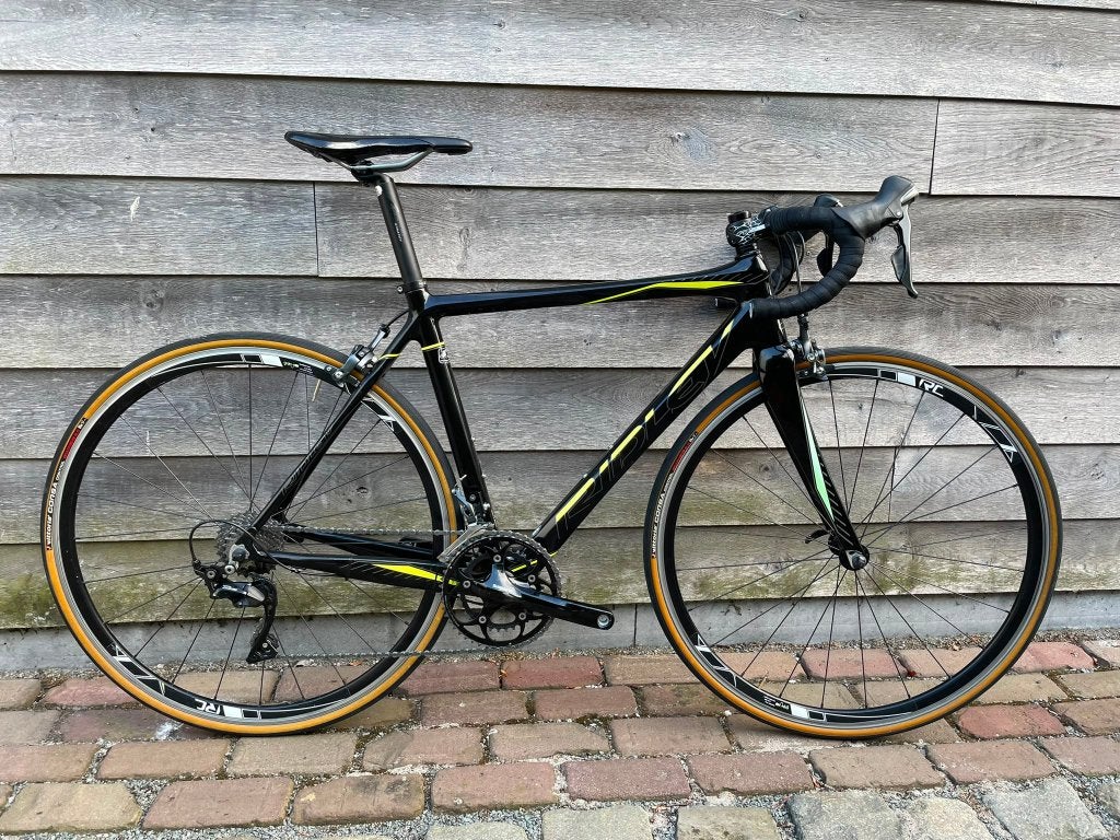 Ridley Fenix carbon, 28 inch, Carbon, 49 tot 53 cm, Zo goed als nieuw