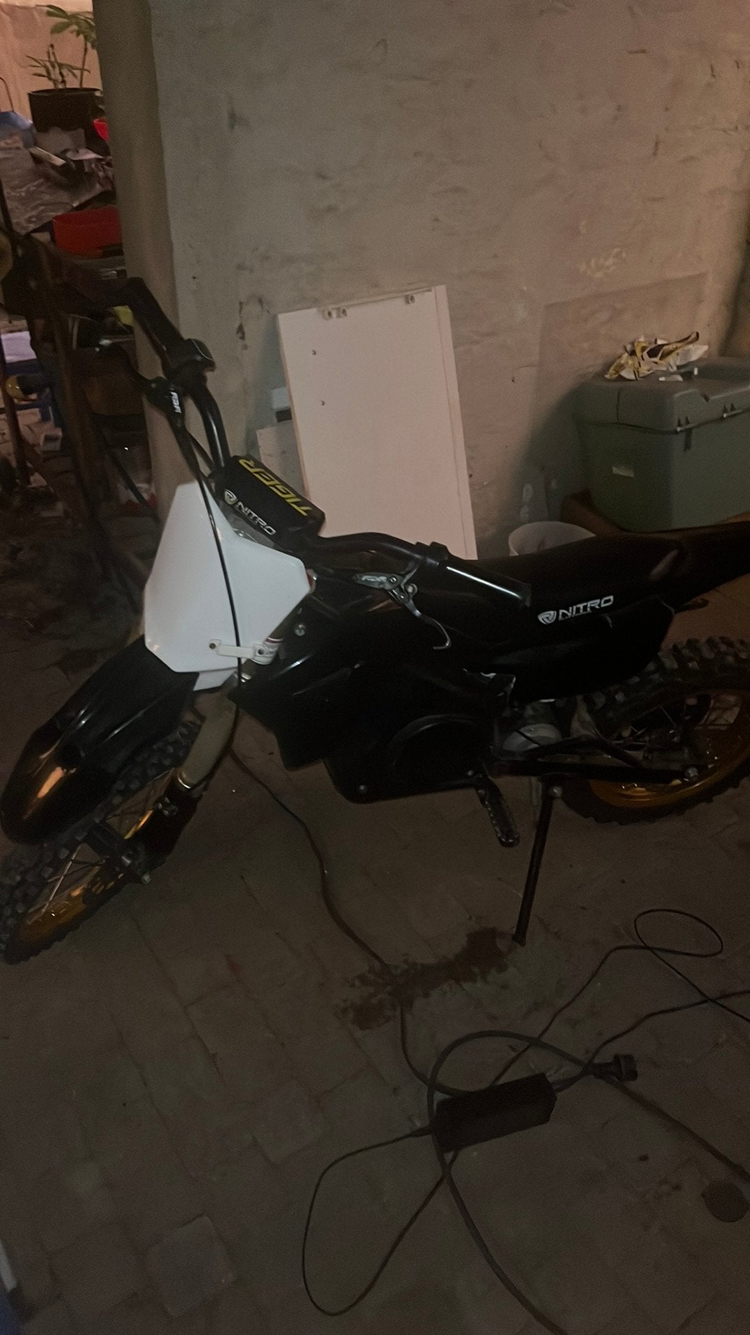 Elektrishe crosmotor, Fietsen en Brommers, Ophalen, Gebruikt