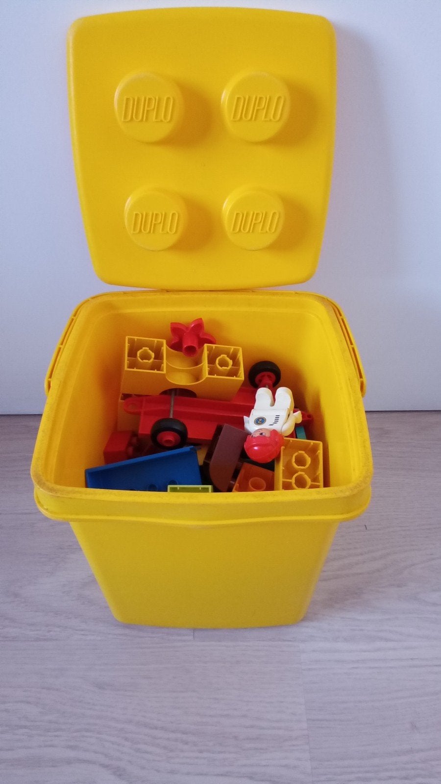 leuke gevulde Lego duplo blokken box (50 blokken), Ophalen, Duplo