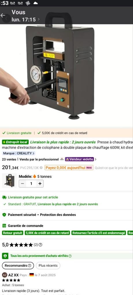 Presse hydraulique