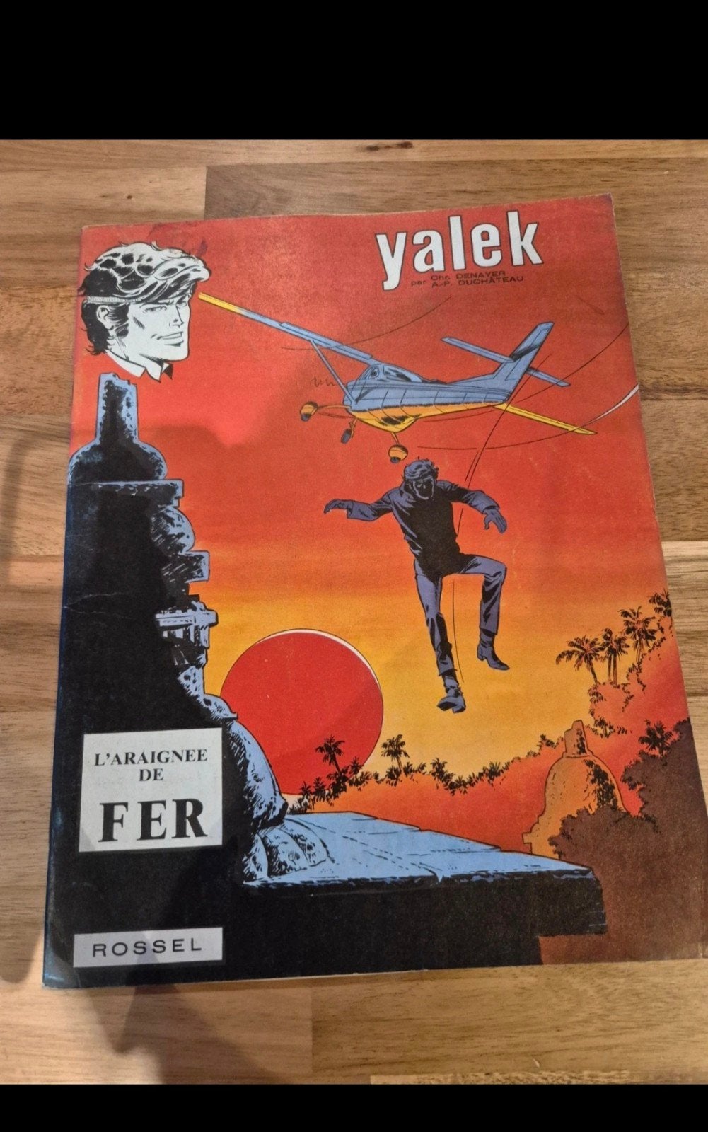 yalek 1972 frans, Denayer / Duchateau, Enlèvement ou Envoi, Une BD, Utilisé