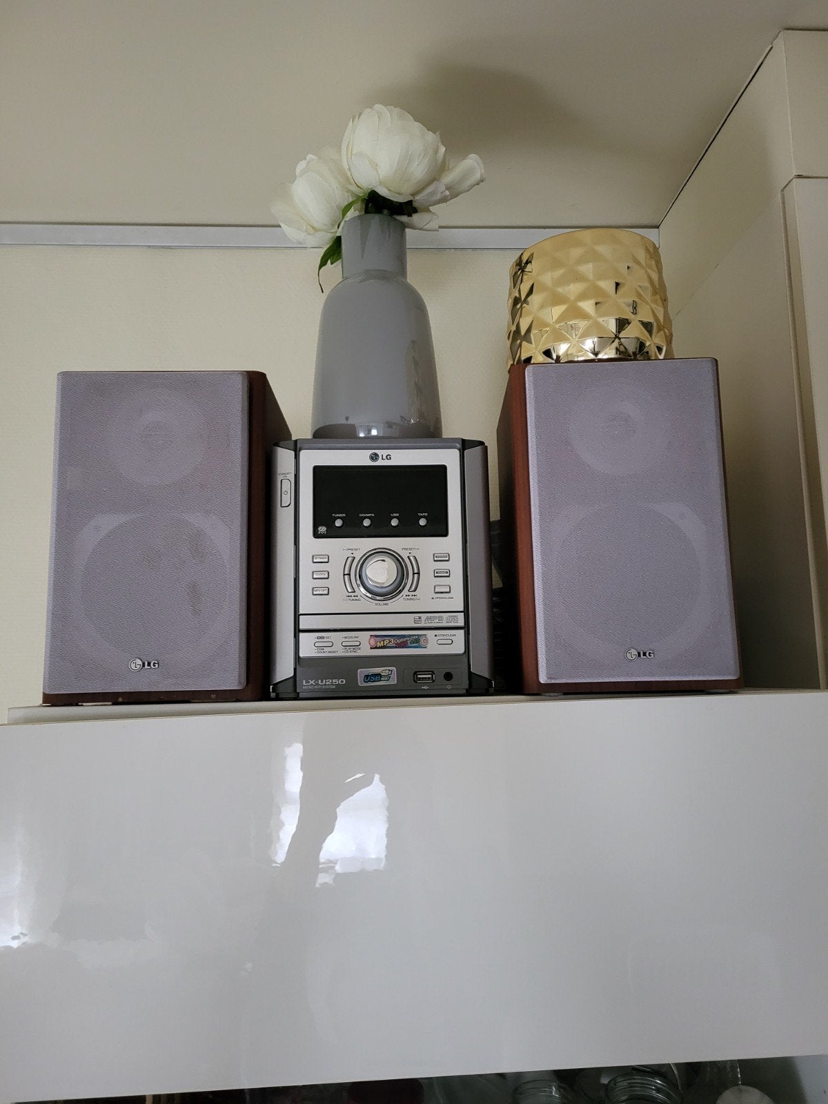 LG stereoketen, Ophalen