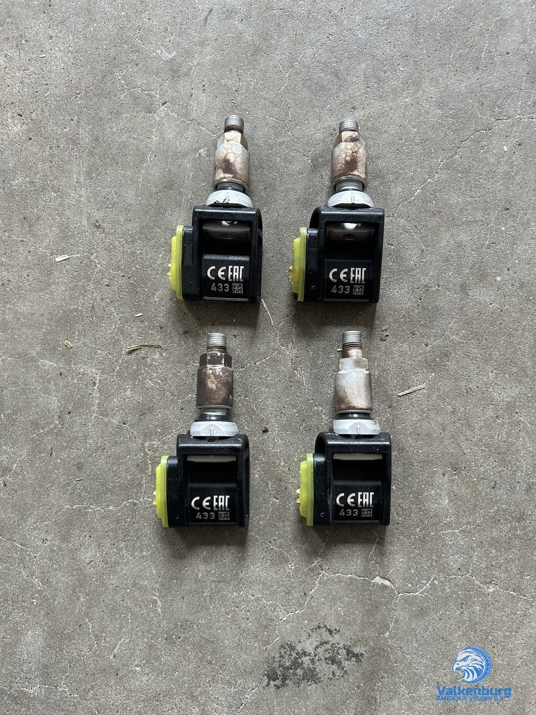 Originele Mercedes TPMS sensoren set A0009053907Q02, Gebruikt, -, Verzenden, -