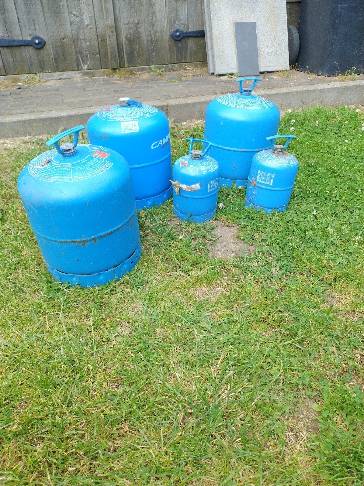 Campingaz gasflessen, Caravans en Kamperen, Ophalen