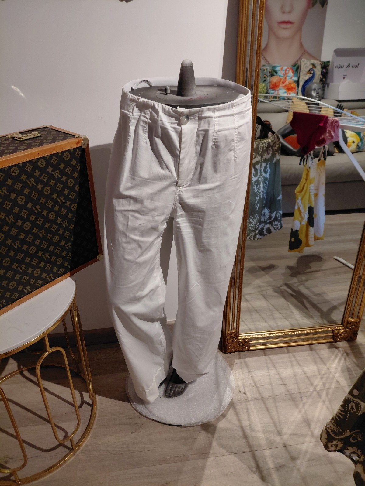 Xandres prachtige katoenen broek m42, Kleding | Dames, Broeken en Pantalons, Ophalen