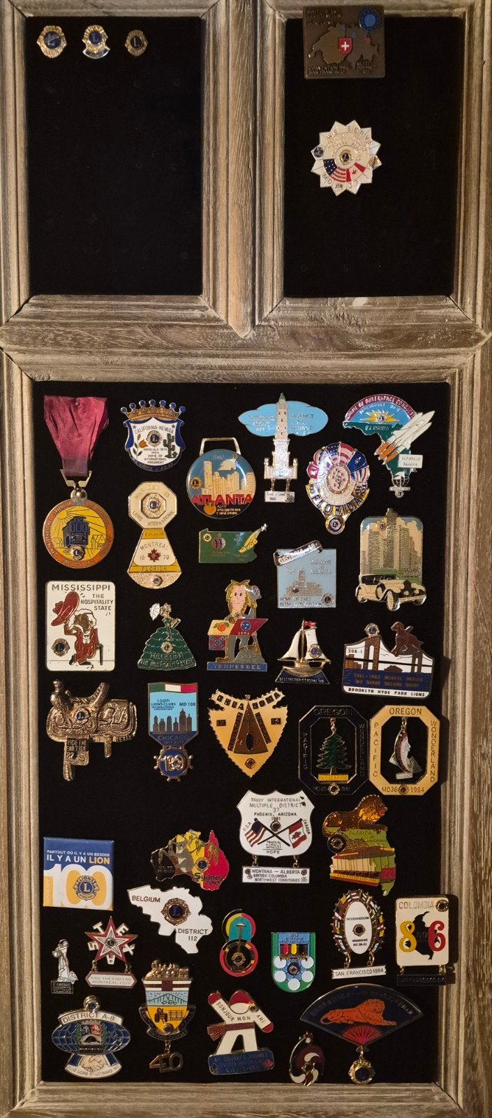 Prachtige Verzameling Vintage Pins (Lions Club International, Verzamelen, Ophalen of Verzenden