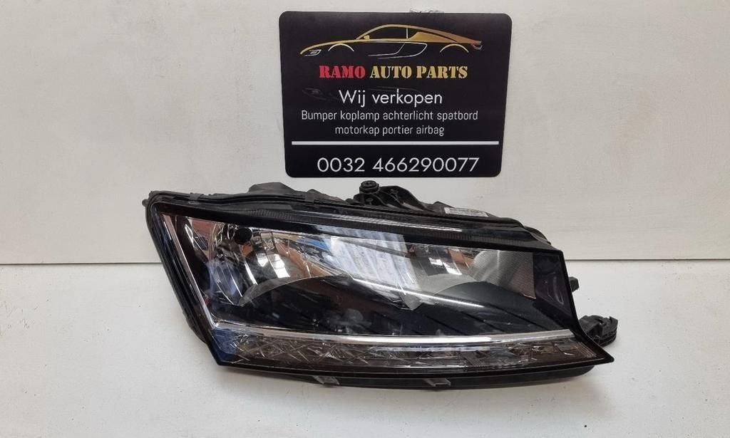 Koplamp Skoda Fabia 3 Rechts Led 6V1941016D Origineel, Auto-onderdelen, Gebruikt, -, -, Ophalen of Verzenden