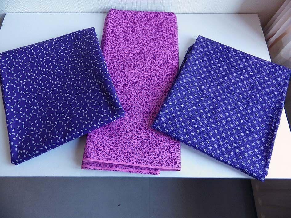 Coupons (4x) Gekleurde Nieuwe Katoenen Stoffen., Hobby & Loisirs créatifs, Tissus & Chiffons, Enlèvement, Neuf, Autres couleurs