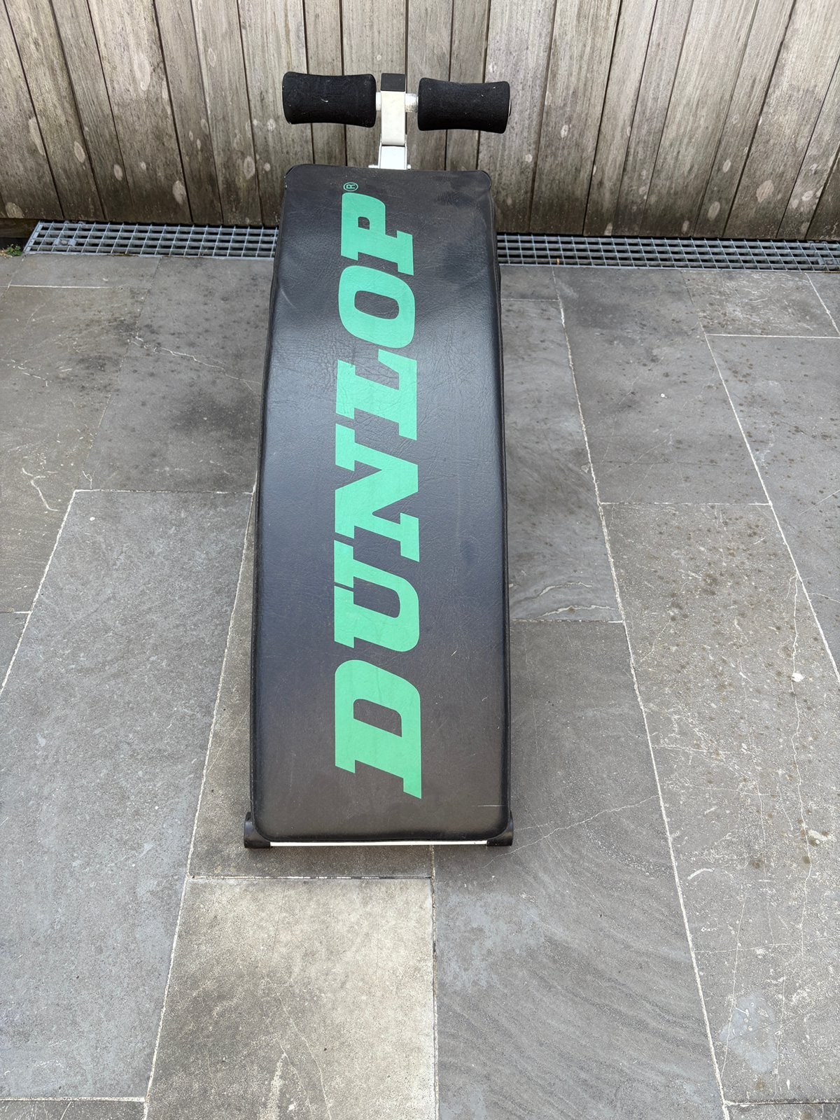 Verstelbare buikspierbank van merk DUNLOP, Sport en Fitness, Fitnessmaterialen, Ophalen, Gebruikt, Buik