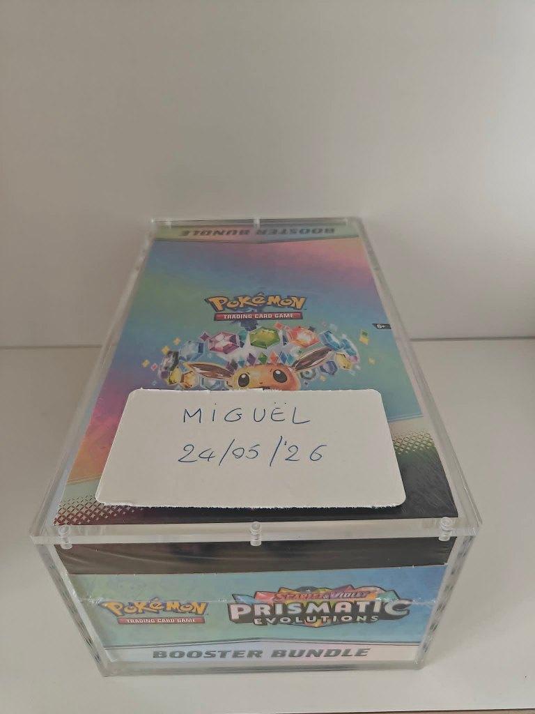 Prismatic evolutions - booster bundle display case - sealed, Ophalen of Verzenden, Nieuw, Boosterbox, Foil