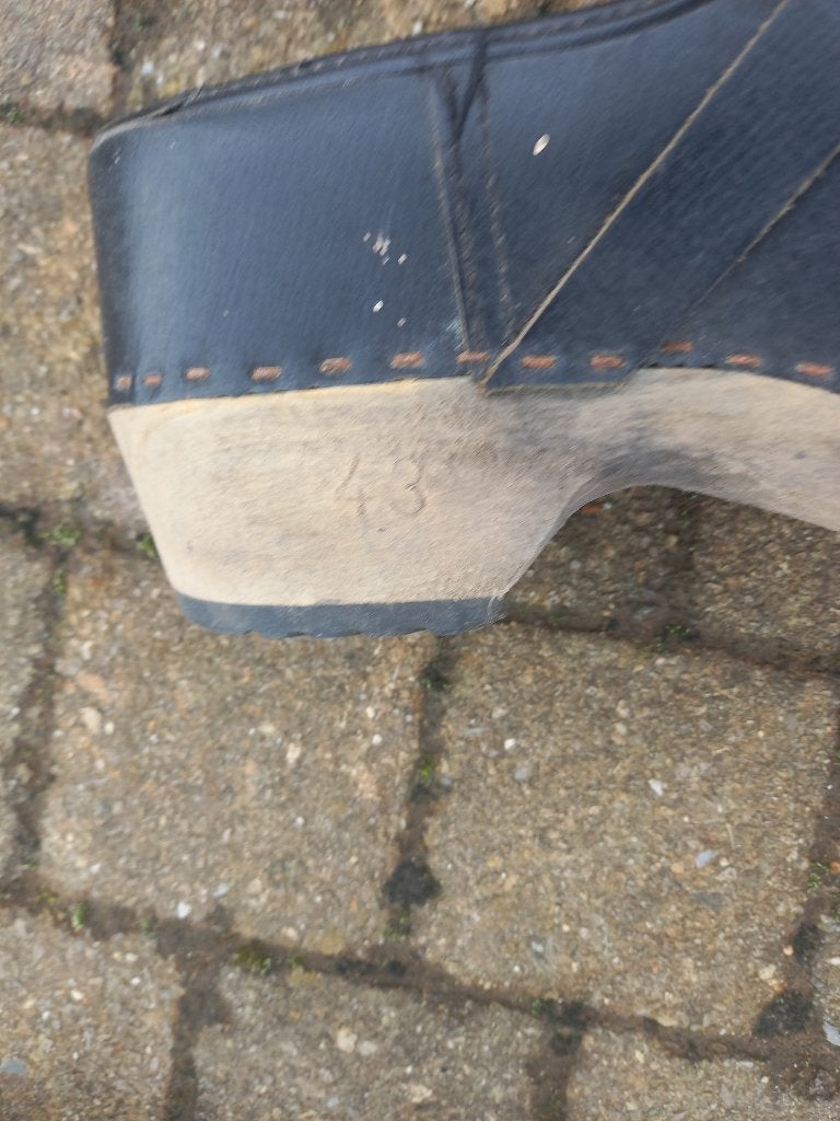 Zwarte klompen, Ophalen, Heren, Schoenen, Zo goed als nieuw