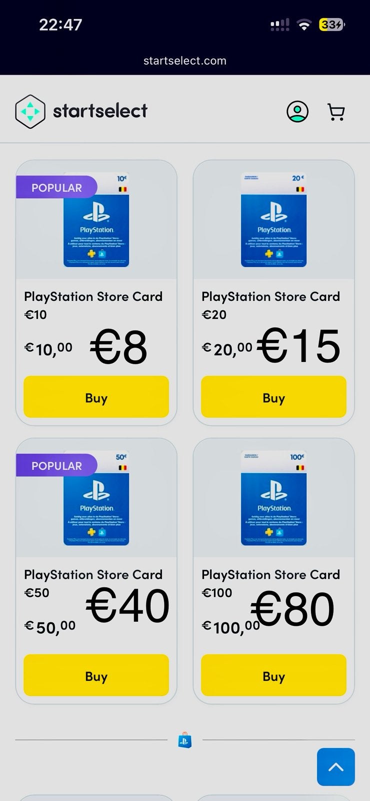 Ps kaart, Tickets en Kaartjes