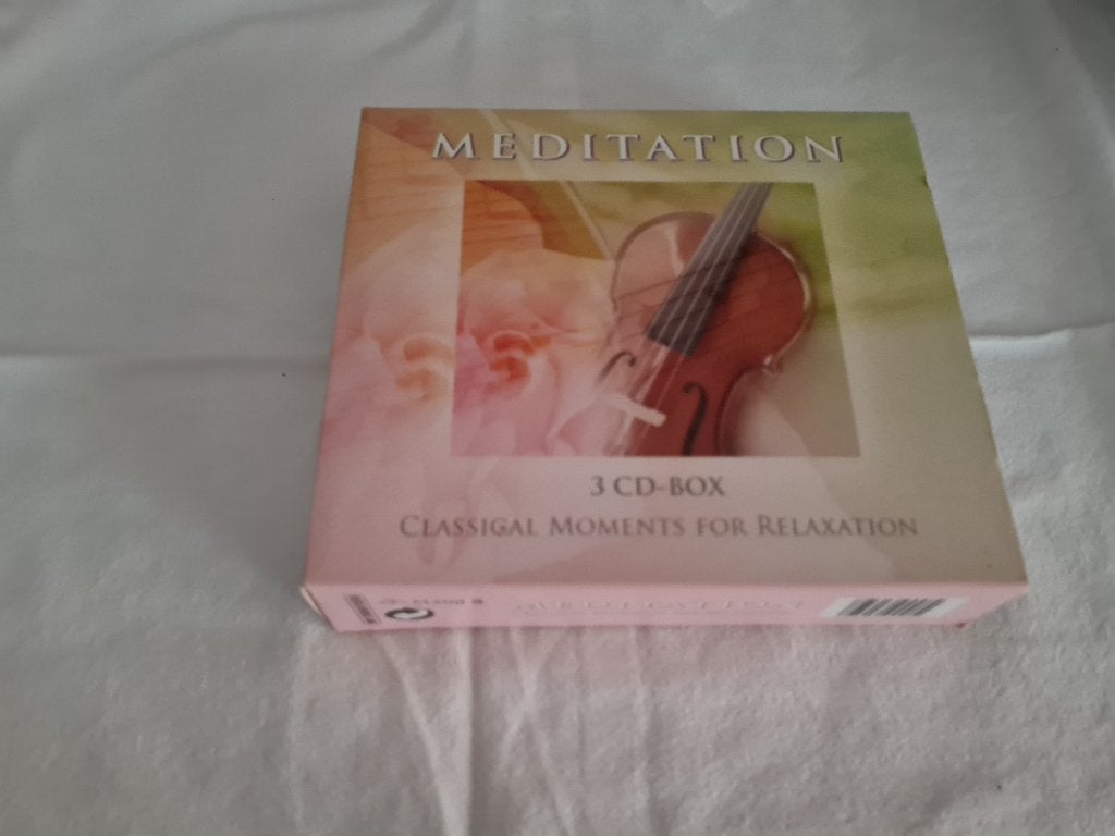 CD - meditation-classical moments for relaxatie - 3 cd, Ophalen of Verzenden