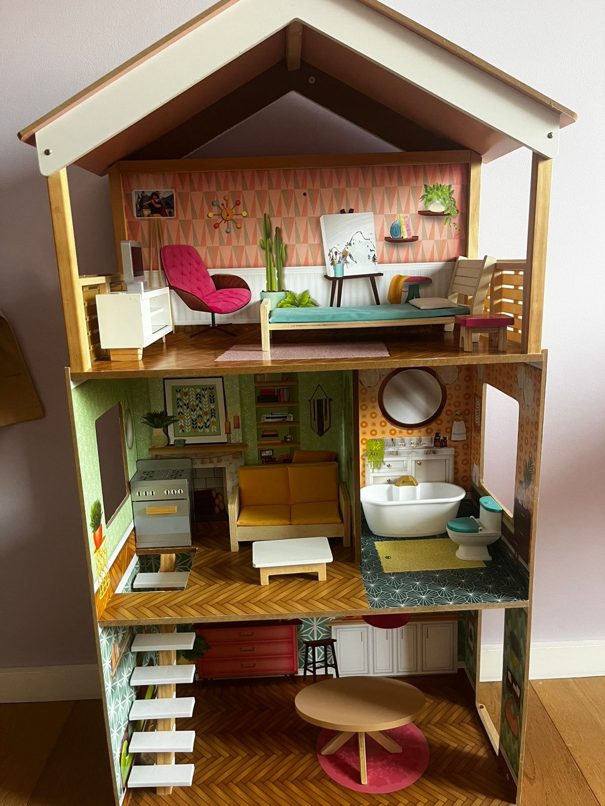 Poppenhuis, Ophalen, Zo goed als nieuw, Poppenhuis
