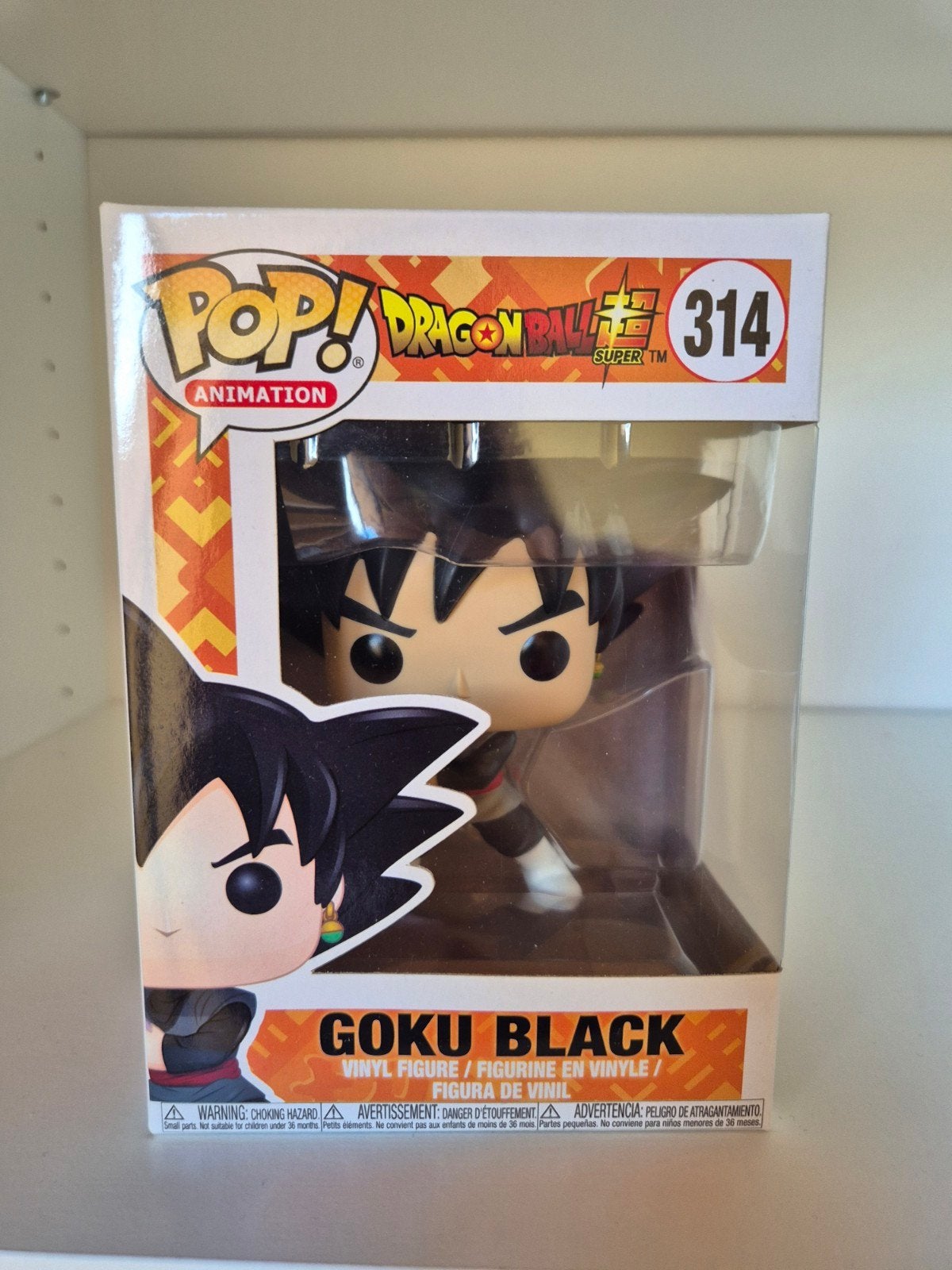 Funko Pop 314 Goku Black de DraganBall Super, Collections, Jouets miniatures, Enlèvement ou Envoi