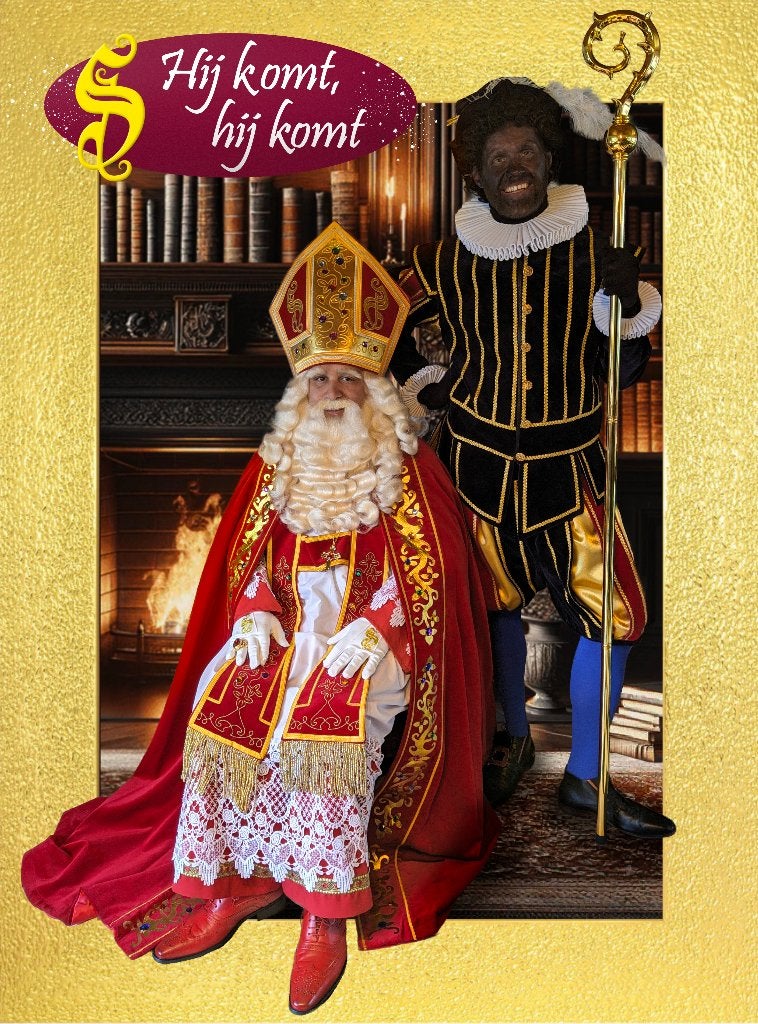 Bezoek Sint-Maarten / Sinterklaas en Zwarte Piet, Diversen, Ophalen, Nieuw