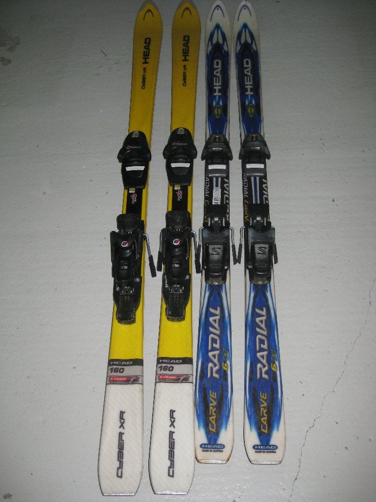 Ski's en dakkoffer, Sport en Fitness, Ophalen, Gebruikt, Carve, Head