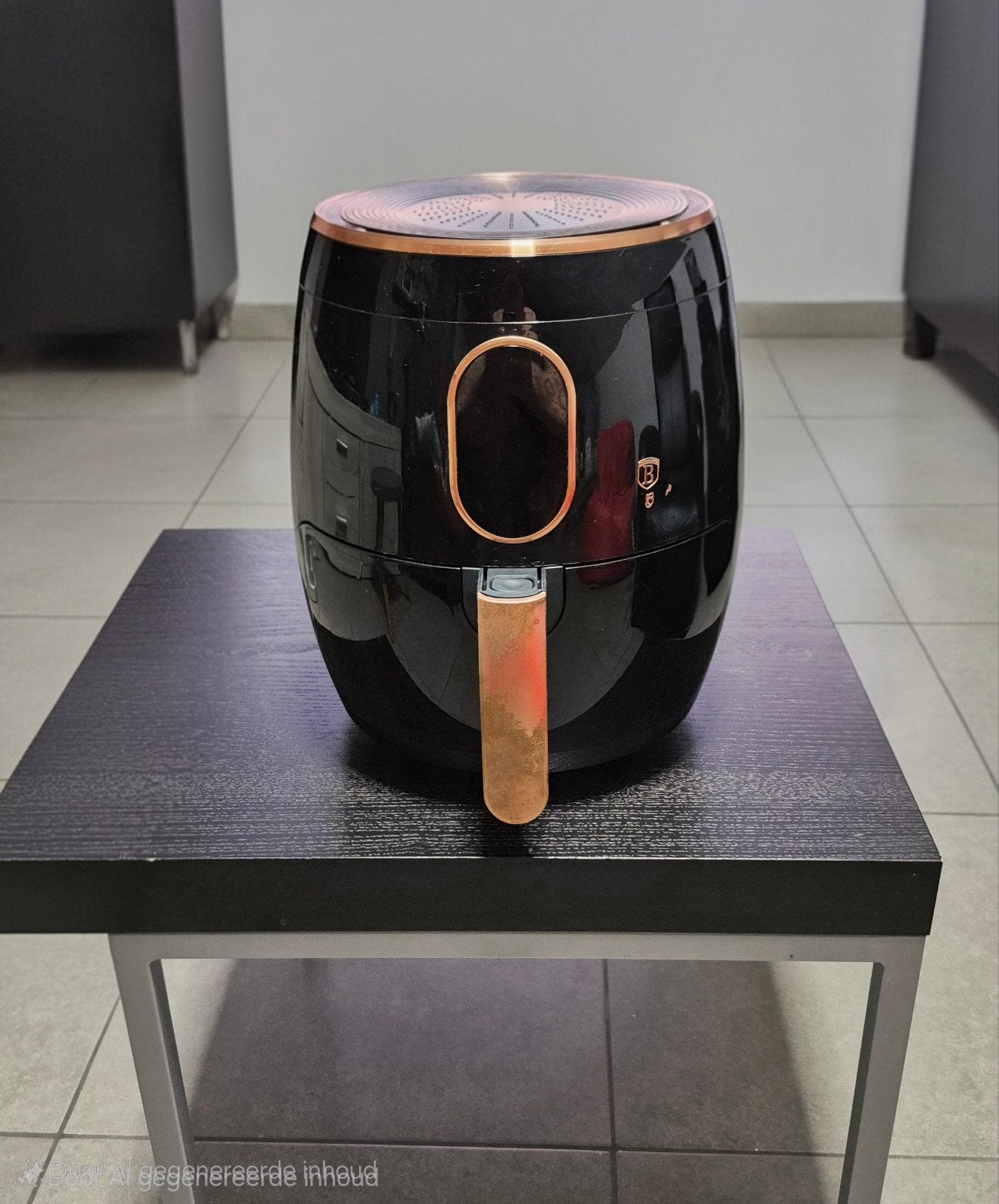 AIRFRYER BERLINGER HAUS 3.2L BLACK ROSE COLLECTION, Ophalen, Airfryer