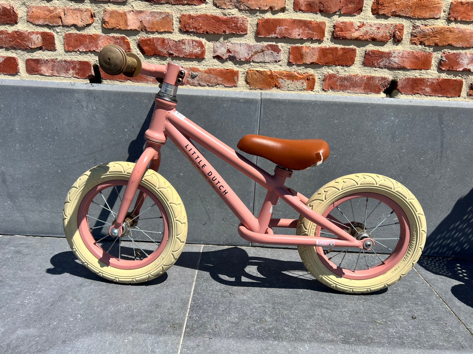 Loopfiets little dutch, Fietsen en Brommers, Ophalen, Gebruikt, Minder dan 16 inch