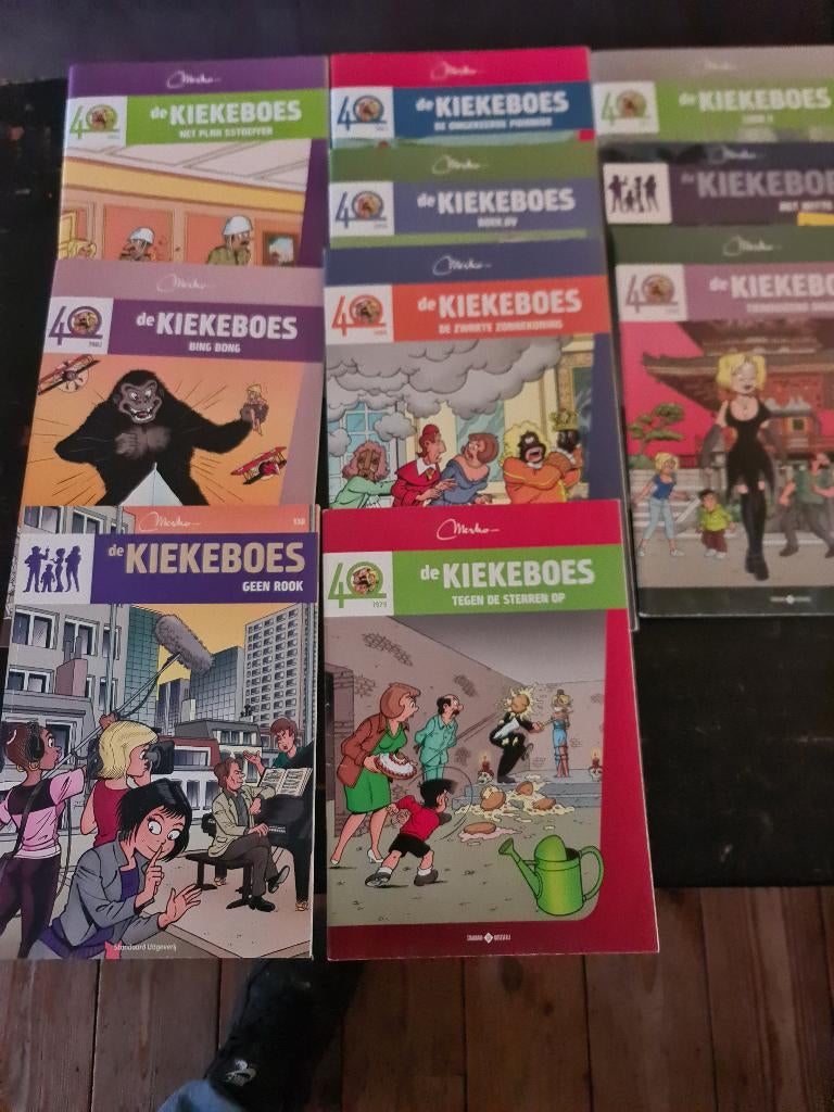 Kiekeboe strips, Boeken, Verzenden, Gelezen, Merho - kiekeboe